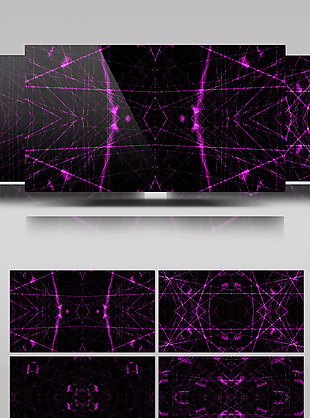 紫色星空图视频素材