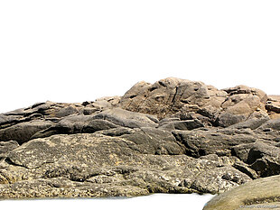 大海假山岩石元素