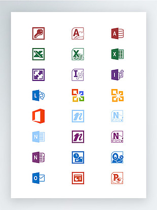 Office2013产品相关图标