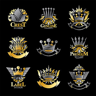 皇冠标志设计图片