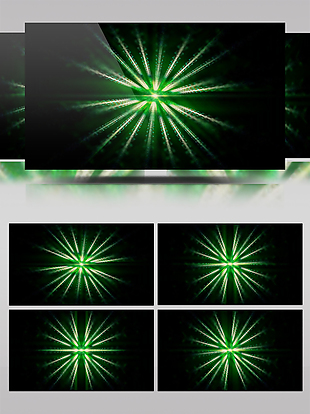 绿色光线视频素材
