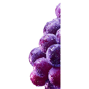 新鲜水果葡萄元素