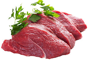 新鲜五香牛肉png元素素材