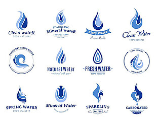 水滴logo设计图片
