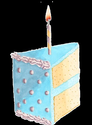 彩蛋蛋糕卡通透明装饰素材