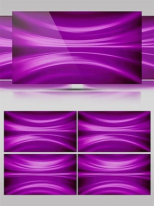 紫色波纹高清视频素材