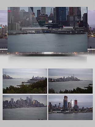 4K超清实拍纽约宣传视频素材