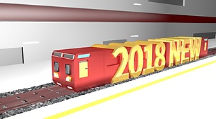 新年小火车