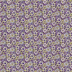 清新自然风格紫色花朵壁纸图案