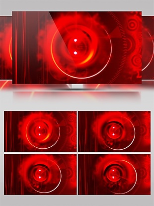 红色玫瑰螺旋高清视频素材