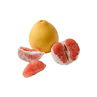 新鲜水果柚子元素