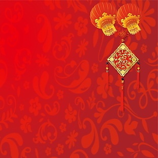 中式古典纹理新年主图设计