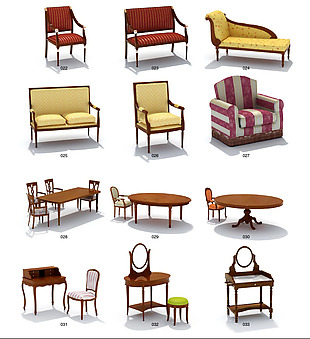 系列家具椅子