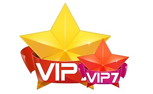 创意vip会员标志png元素