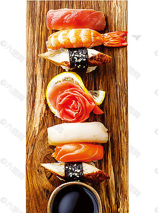 鲜美刺身日式料理美食产品实物