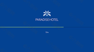 企业酒店网站设计界面加载进度界面