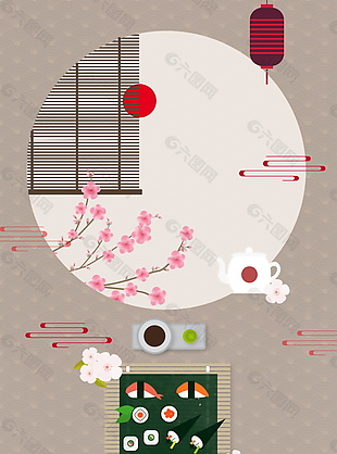 浓情日本料理寿司海报