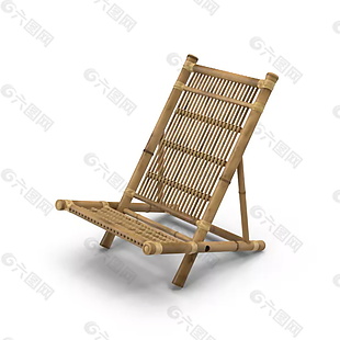 竹制坐椅图片