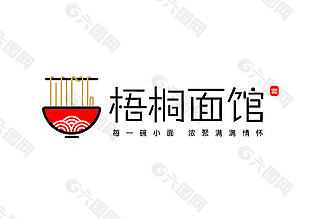 导视标识面馆logo