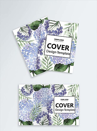花卉宣传广告画册封面设计
