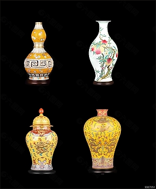 花瓶 古代瓷瓶 瓷器
