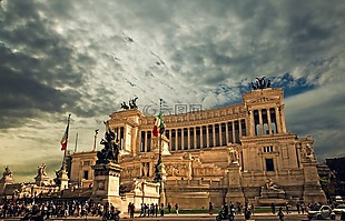 维托里奥埃纪念碑,罗马,罗马宫殿