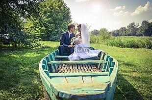 婚礼,船,爱