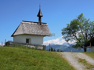 教堂山,小教堂,橡树山在博登湖