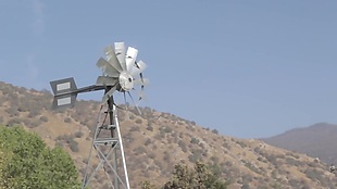 环保风力发电视频素材