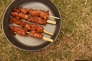 野餐烧烤肉串