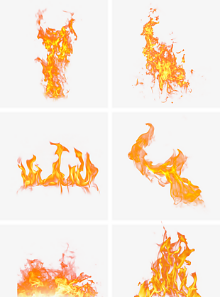 金色火焰促销用火装饰火大火起火焰火