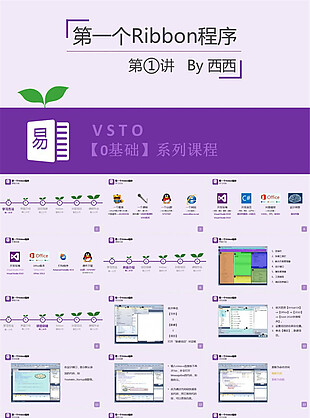 VSTO应用基础培训教程PPT模板