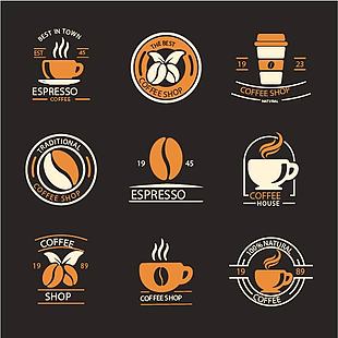 咖啡品牌标识logo图标下载