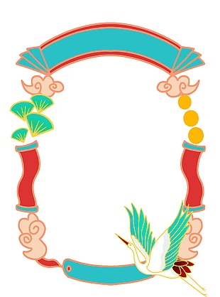 传统节日春节装饰边框下载