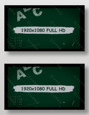 学校黑板粉笔涂鸦片头AE模板