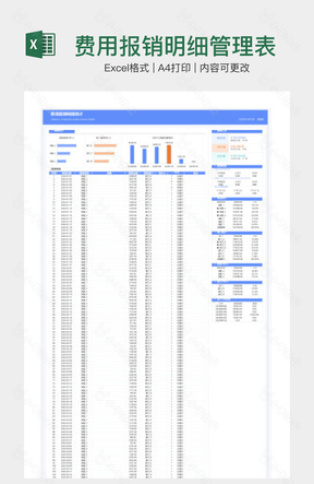 费用报销明细管理表